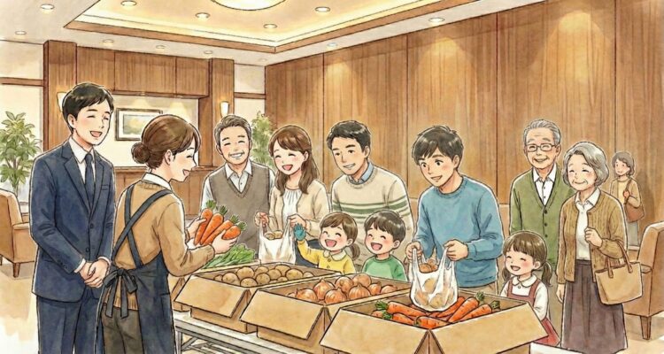 ナゴヤ港斎苑　野菜詰め放題