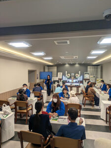 平安会館家族葬の栞滝ノ水見学会（館内1）