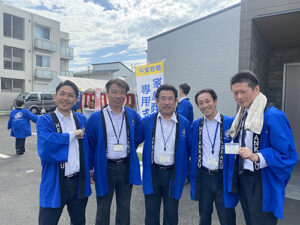 平安会館家族葬の栞滝ノ水見学会(集合2)